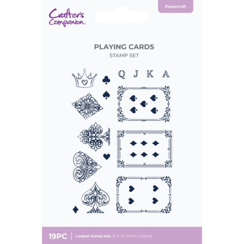 Crafter's Companion Stamp Tales of Wonderland PLAYING CARDS