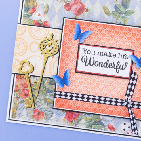 Crafters Companion stanssi Tales of Wonderland ORNATE KEYS 4