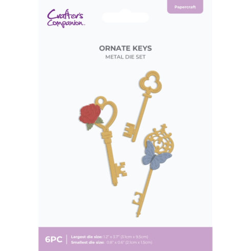 Crafter’s Companion stanssi – Tales of Wonderland ORNATE KEYS