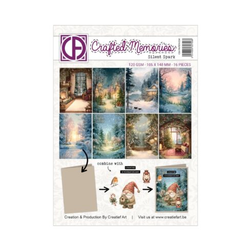 Creatief Art Crafted Memories Silent Spark paperilajitelma A6