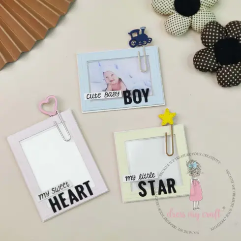 Dress My Craft stanssi – CUTE PAPER CLIPS2