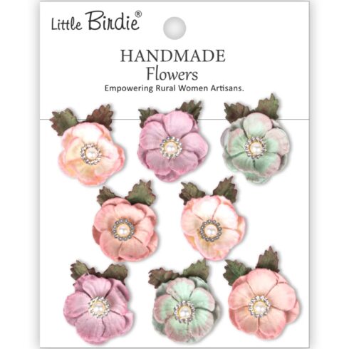 Little Birdie Butter Cup Fairy Garden Paperikukat (8 kpl)