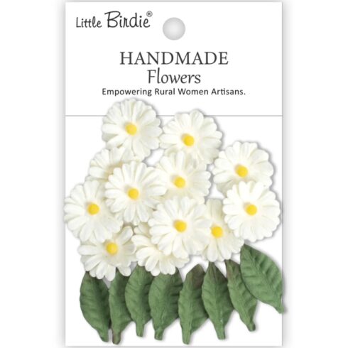 Little Birdie Cyra Ivory Pearl Paperikukat (20 kpl)