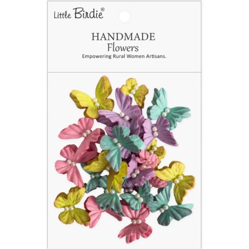 Little Birdie Dreamy Flutter Forest Blossom Paperiperhoset (20 kpl)