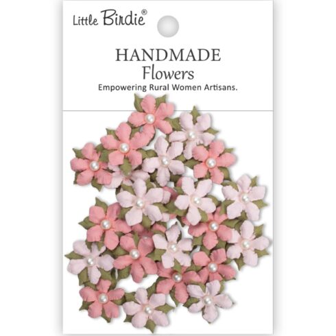 Little Birdie Elira Pink Passion Paperikukat (24 kpl)
