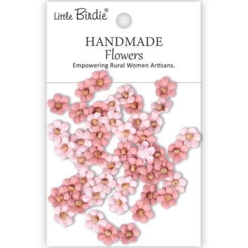 Little Birdie Esme Pink Passion Paperikukat (50 kpl)
