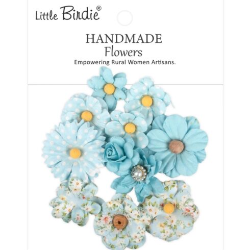 Little Birdie Mira – Blue Symphony Paperikukat (11 kpl)