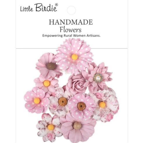 Little Birdie Mira Pink Symphony Paperikukat (11 kpl)
