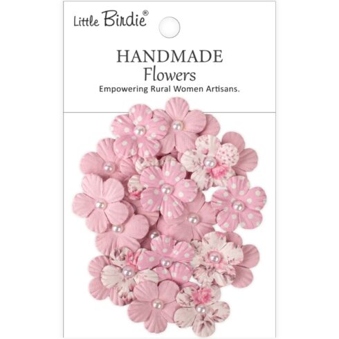 Little Birdie Polly Pink Symphony Paperikukat (25 kpl)