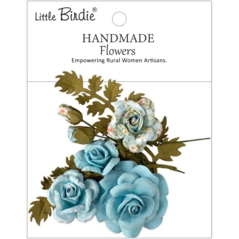 Little Birdie Roisin Blue Symphony Paperikukat (8 kpl)