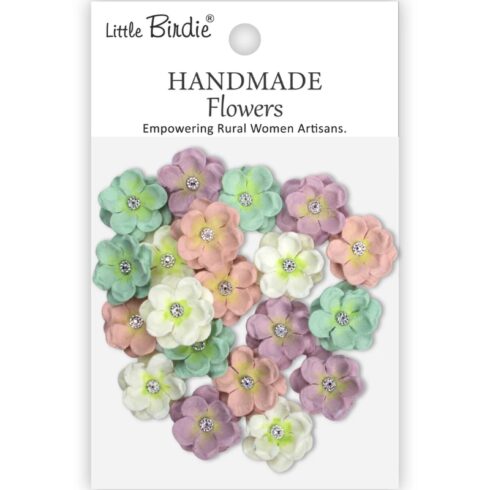 Little Birdie Twinkle Fairy Garden Paperikukat (20 kpl)
