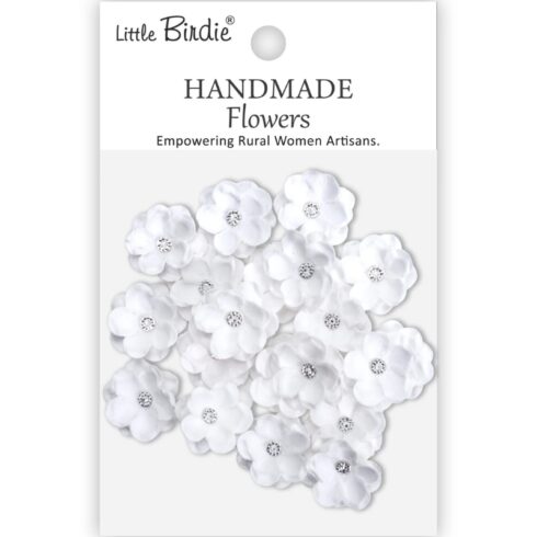 Little Birdie Twinkle Frosty White Paperikukat (20 kpl)
