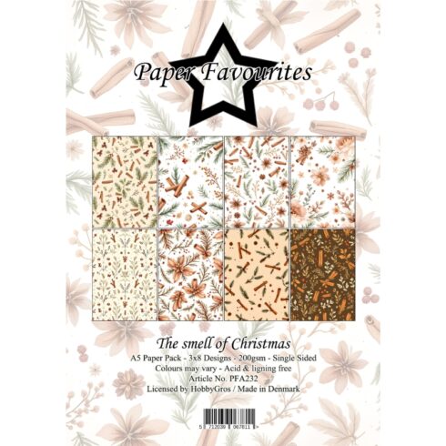 Paper Favourites The Smell of Christmas paperilajitelma A5