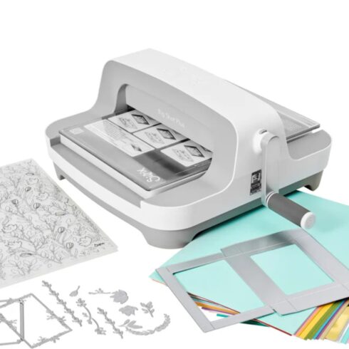 Sizzix Big Shot Plus Machine Starter Kit -stanssaus- ja kohokuviointilaite + aloituspakkaus A4