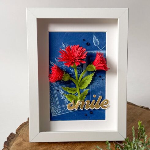 Spellbinders 3D kohokuviointikansio ODE TO A POET 1 1
