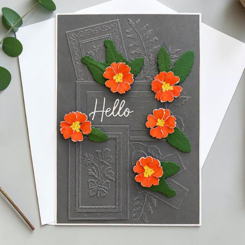 Spellbinders 3D kohokuviointikansio – ODE TO A POET - Bild 5