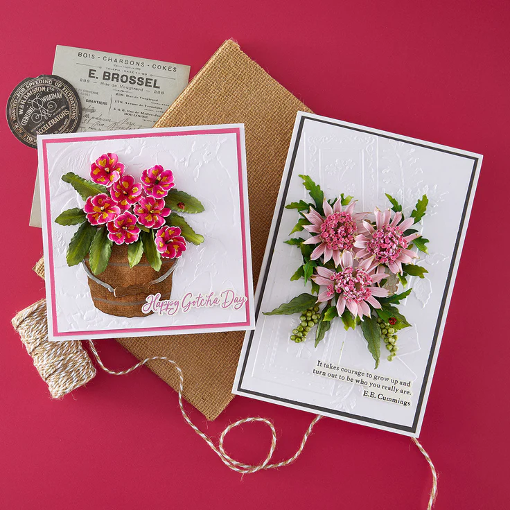 Spellbinders 3D kohokuviointikansio – ODE TO A POET - Bild 4