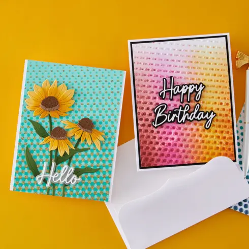 Spellbinders Simon Hurley Cascading Dots 2