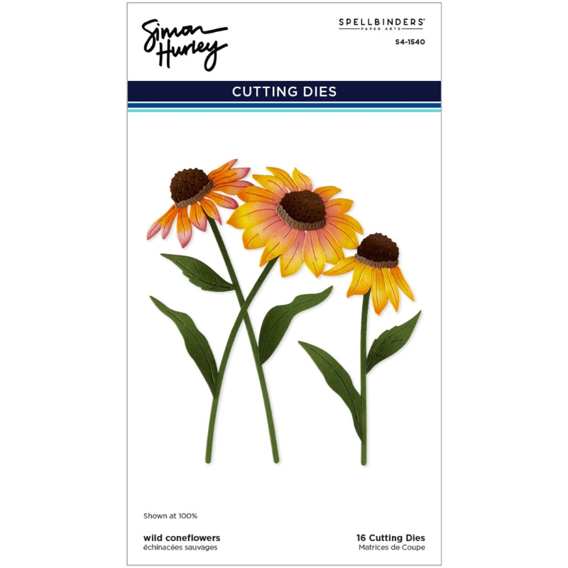 Spellbinders Simon Hurley stanssi – WILD CONEFLOWERS