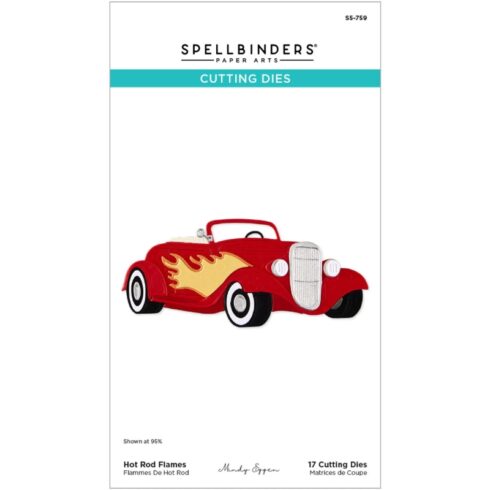Spellbinders stanssi HOT ROD FLAMES