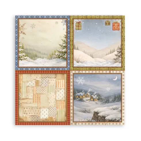 Stamperia Silent Night Maxi paperilajitelma15