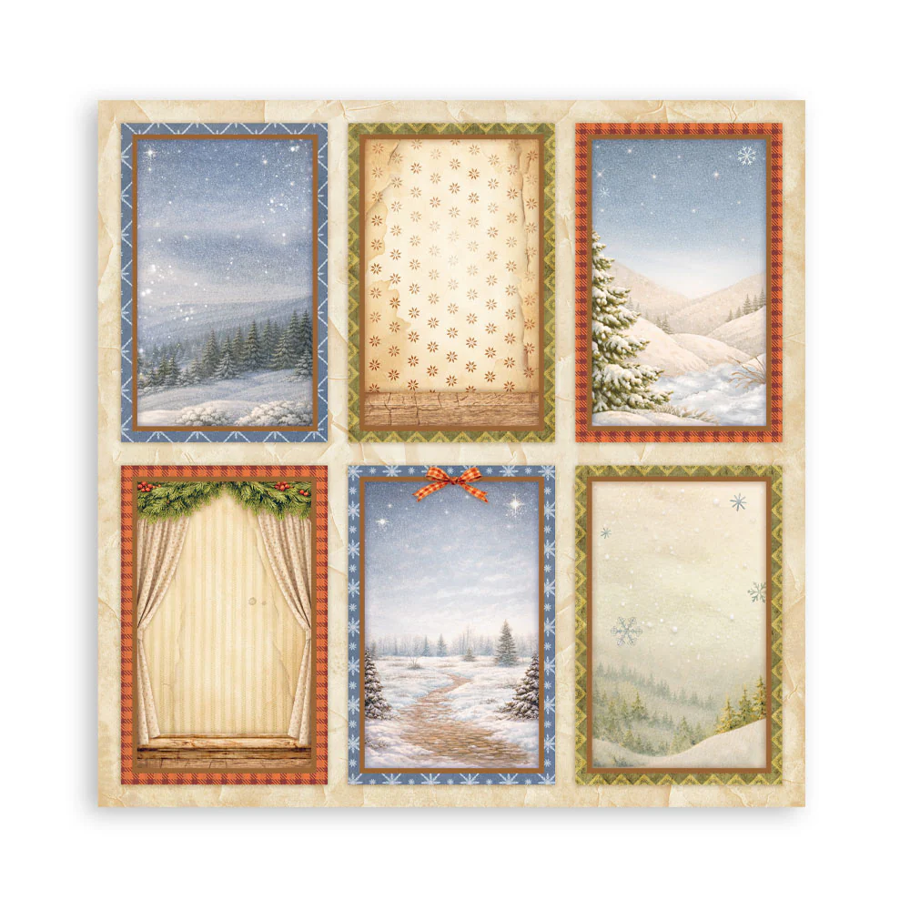 Stamperia – Silent Night Maxi paperilajitelma 30 x 30 cm - Image 19