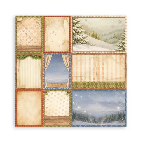 Stamperia Silent Night Maxi paperilajitelma21