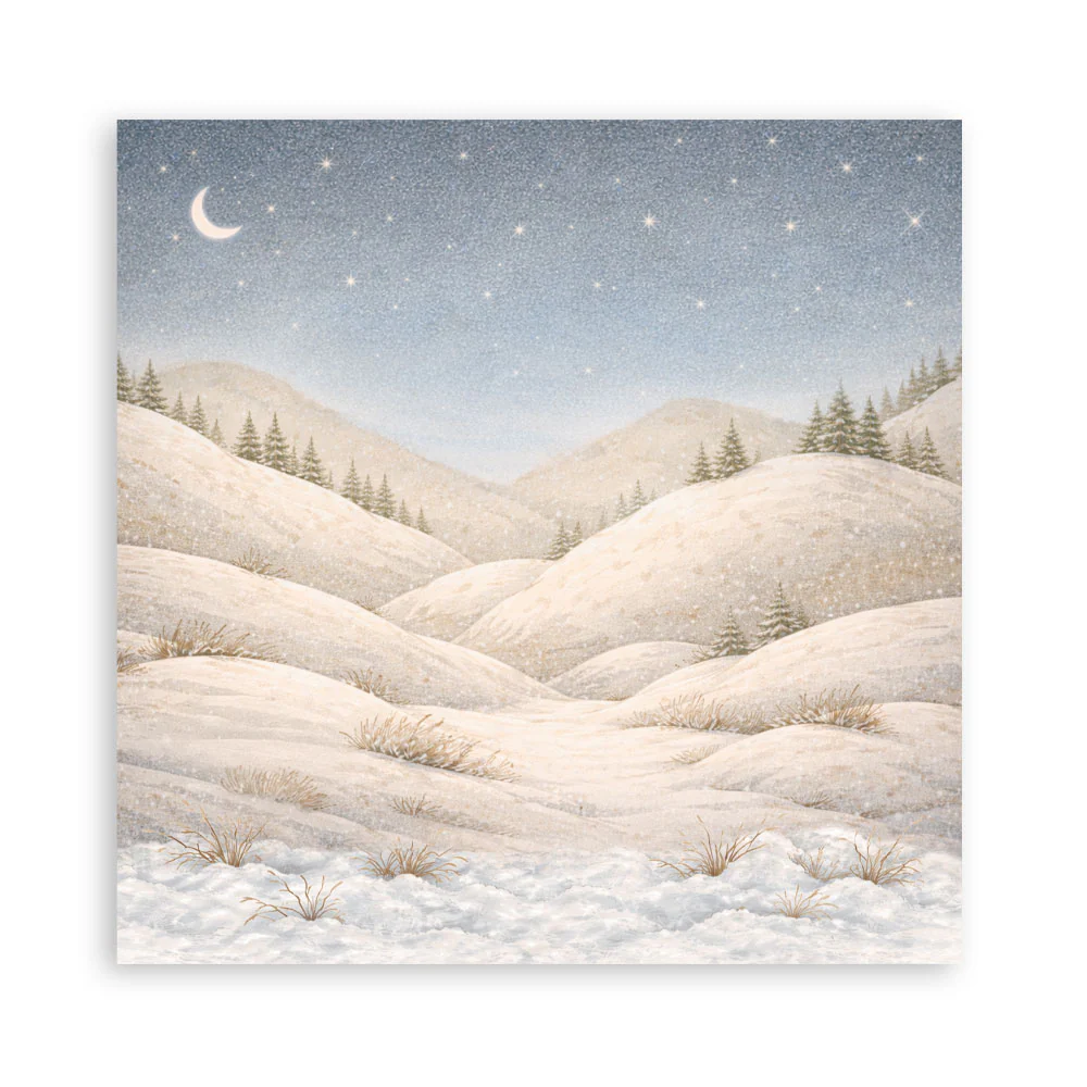 Stamperia – Silent Night Maxi paperilajitelma 30 x 30 cm - Image 5