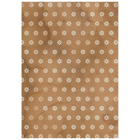Stamperia Silent Night Mini Rice Paper Backgrounds riisipaperi 8 kpl A6 7