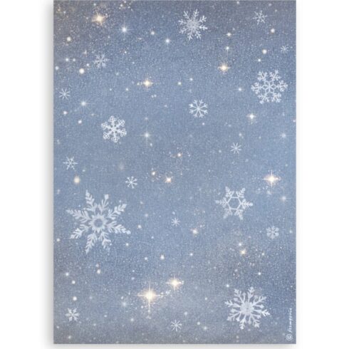 Stamperia Silent Night Washi Pad 8 kpl A5 1
