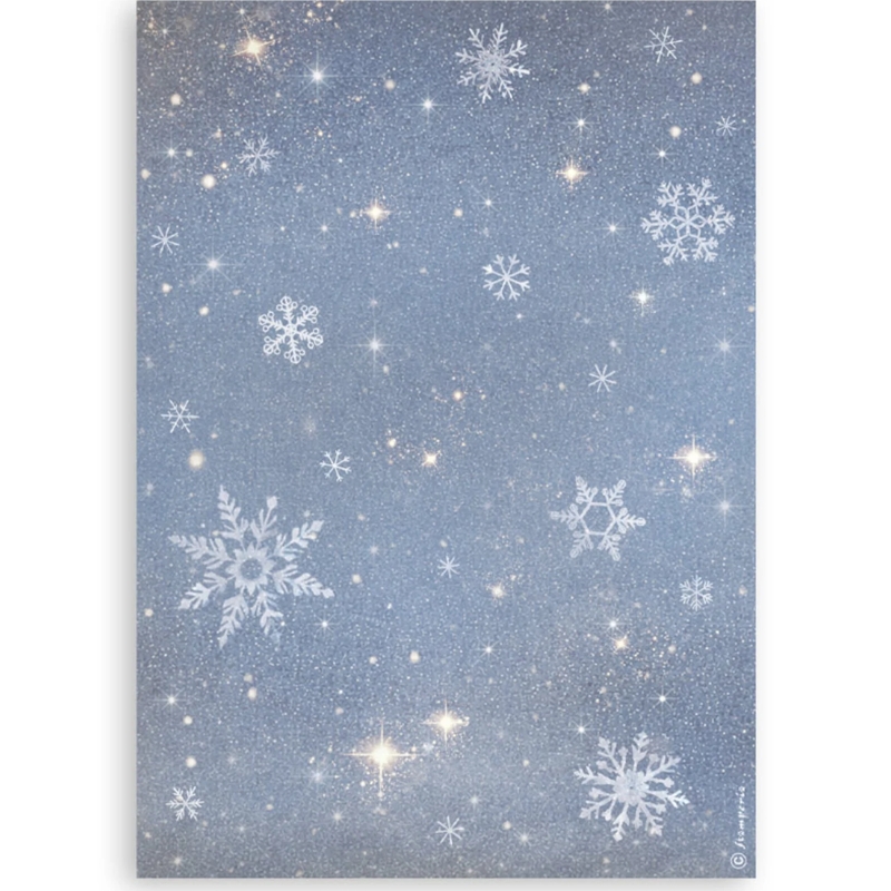 Stamperia – Silent Night Washi Pad (8 kpl) A5 - Image 9