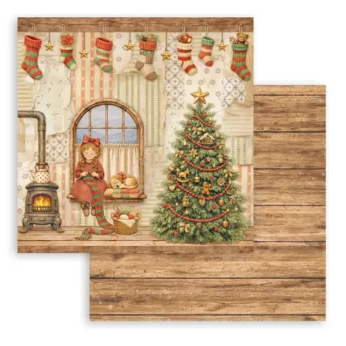 Stamperia Silent Night paperilajitelma3