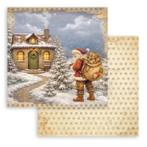 Stamperia Silent Night paperilajitelma5