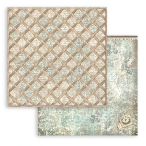 Stamperia White Christmas Backgrounds paperilajitelma6