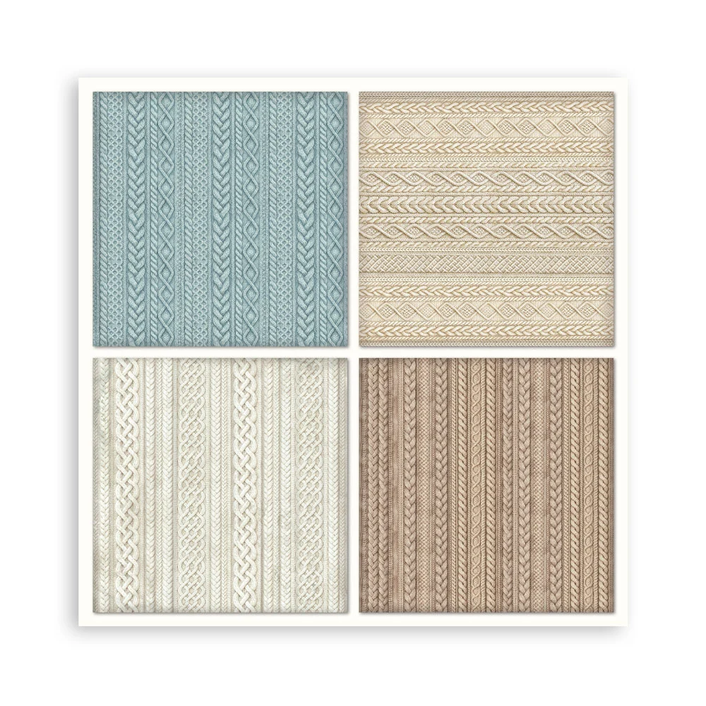 Stamperia – White Christmas Maxi paperilajitelma 20 x 20 cm - Image 23