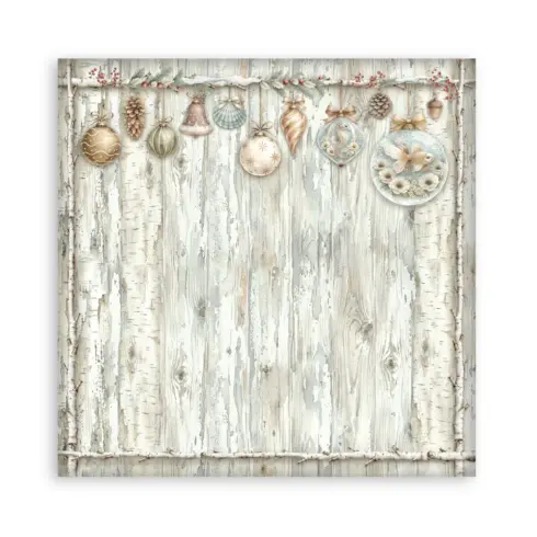 Stamperia White Christmas Maxi paperilajitelma6