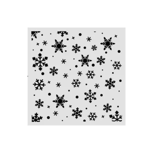 Stamperia – White Christmas Snowflakes sapluuna 12 x 12 cm