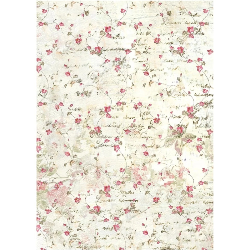 Stamperia – Winter Magic Mini Rice Paper Backgrounds riisipaperi (8 kpl) A6 - Image 8