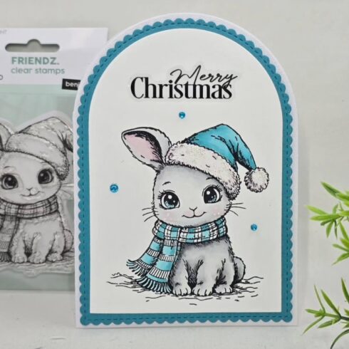 Studio Light Coloring Clear Stamp Benjamin Bunny leimasin 1