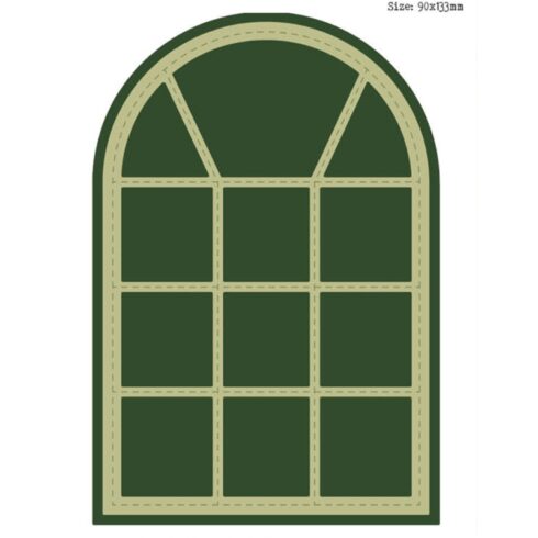 Studio Light stanssi Christmas Forest WINDOW SHAPE 1