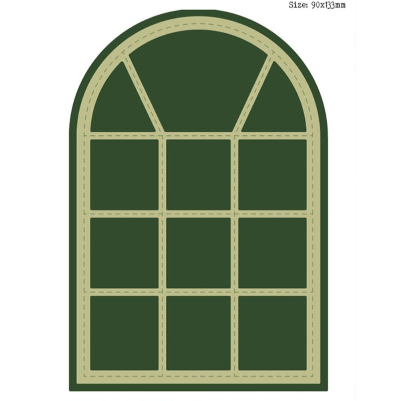 Studio Light stanssi – Christmas Forest WINDOW SHAPE - Image 3