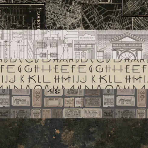 Tim Holtz Idea ology Palette Collection Charcoal paperilajitelma 12
