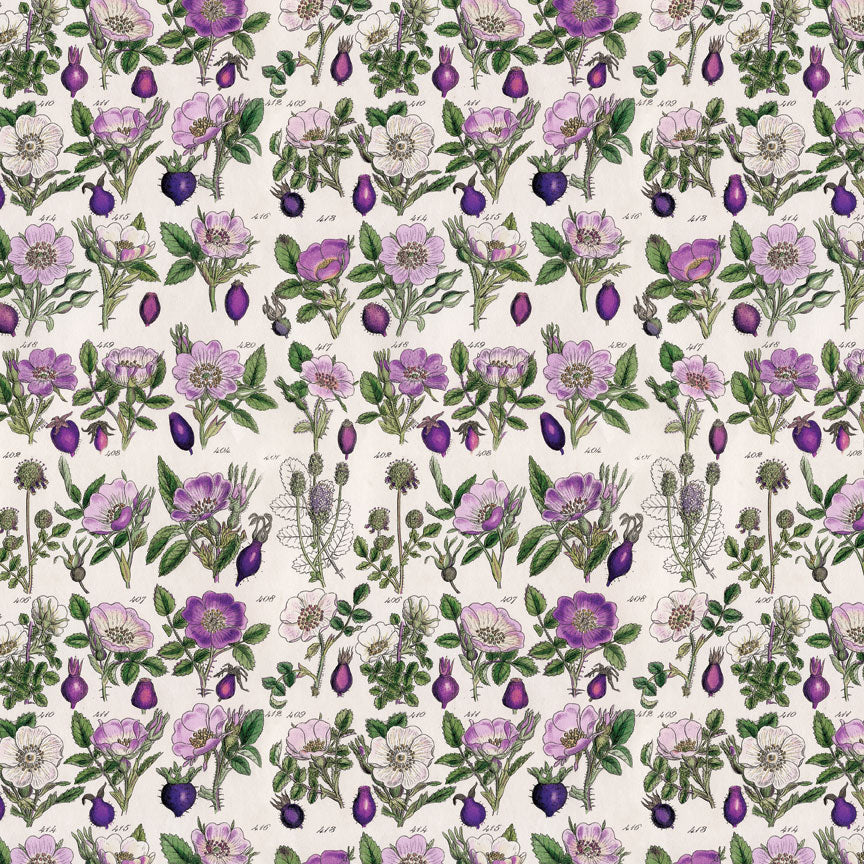 Tim Holtz Idea-ology – Palette Collection Purple paperilajitelma 30 x 30 cm - Image 5