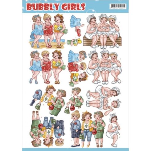 Yvonne Creations 3D-arkki – Bubbly Girls Having Fun & Sauna