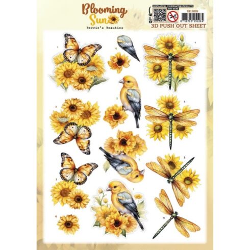 Berrie’s Beauties 3D-arkki Blooming Sun Golden Meadow