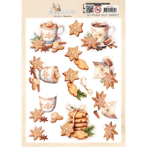 Berrie’s Beauties 3D-arkki Cosy Winter Cosy Cookies