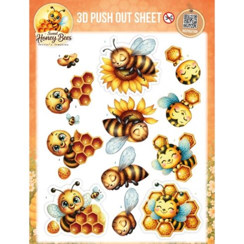 Berrie’s Beauties 3D-arkki Sweet Honey Bees Golden Garden