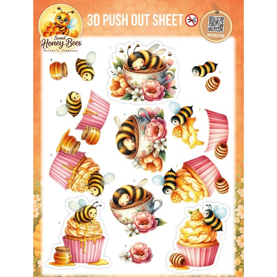 Berrie’s Beauties 3D-arkki Sweet Honey Bees Honey Bee Delights
