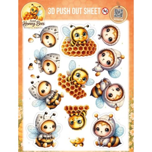 Berrie’s Beauties 3D-arkki Sweet Honey Bees Honeycomb Friends