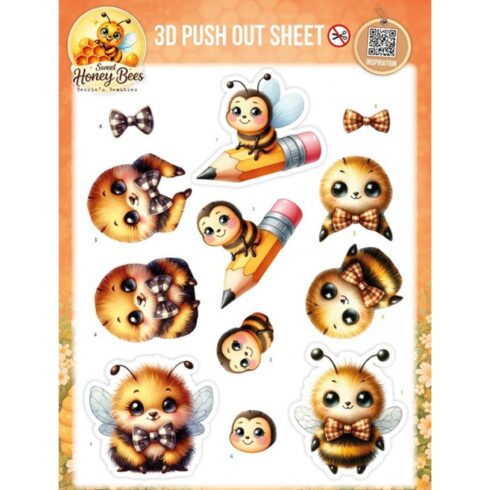 Berrie’s Beauties 3D-arkki Sweet Honey Bees Little Buzzers